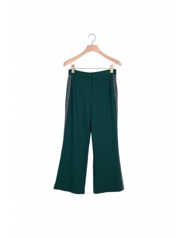 Pantalon large à galons tricolores 50-70% off 