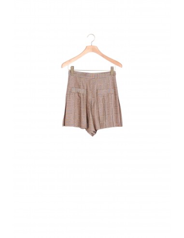 Short jupe en jacquard fantaisie solde