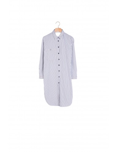 Chemise longue coton imprimé dos ouvert chez Cornerstreet bien 